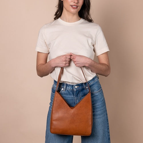 Vicky Cognac Leather - O My Bag