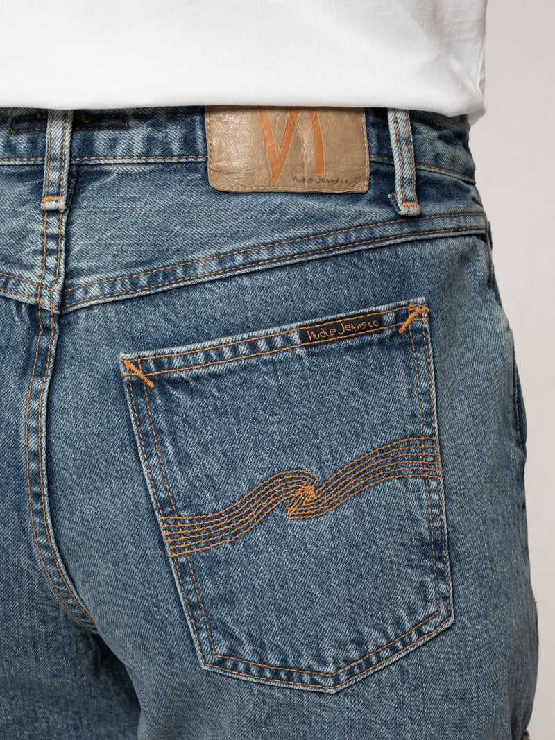 Frida Shorts (Friendly Blue) - Nudie Jeans