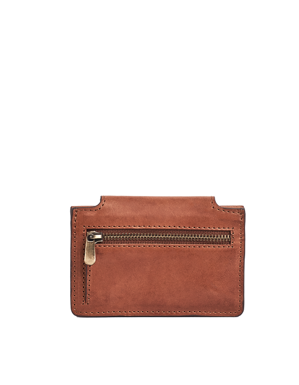 Harmonica Wallet (Cognac) - O My Bag