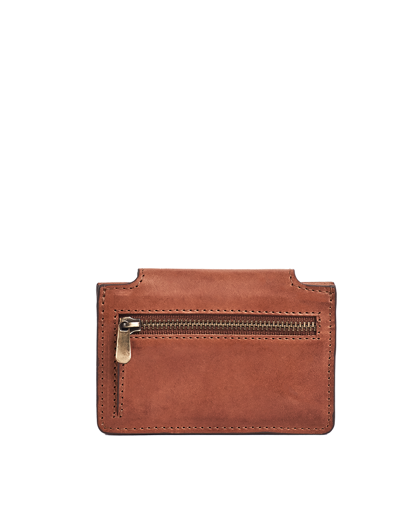 Harmonica Wallet (Cognac) - O My Bag