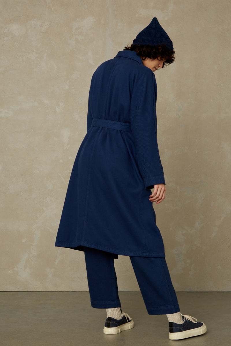 Cosima Worker Blue Coat - Kings of Indigo