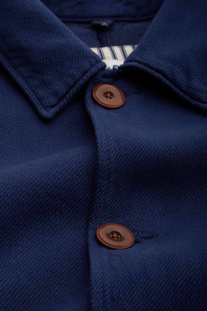 Cosima Worker Blue Coat - Kings of Indigo