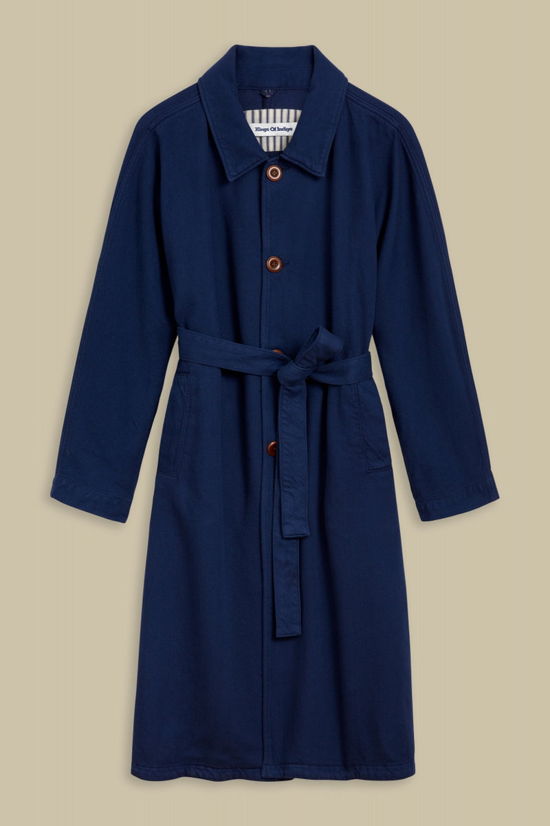 Cosima Worker Blue Coat - Kings of Indigo