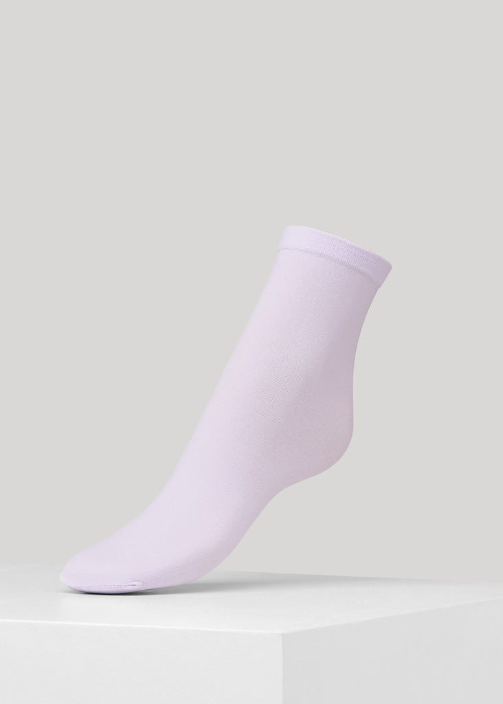 Line Pop Sock (Pastel Purple) - Dear Denier