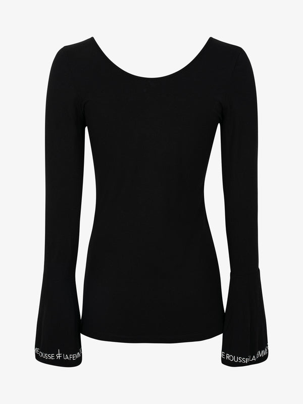 Blouse (Black) - LA FEMME ROUSSE