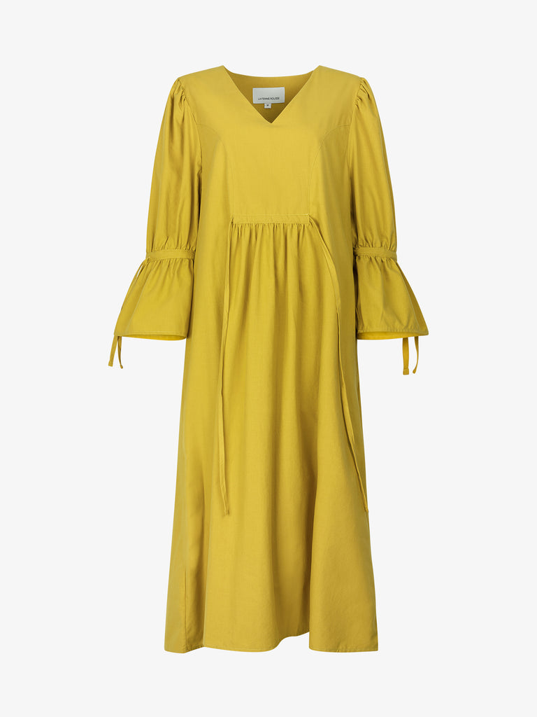 Dress (Yellow) - LA FEMME ROUSSE