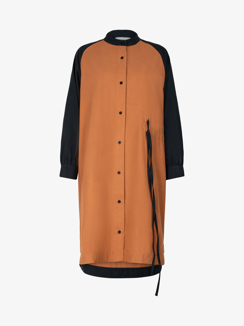 Long Shirt (Brown/Black) - LA FEMME ROUSSE