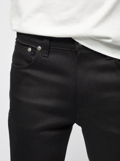 Lean Dean (Dry Ever Black) - Nudie Jeans