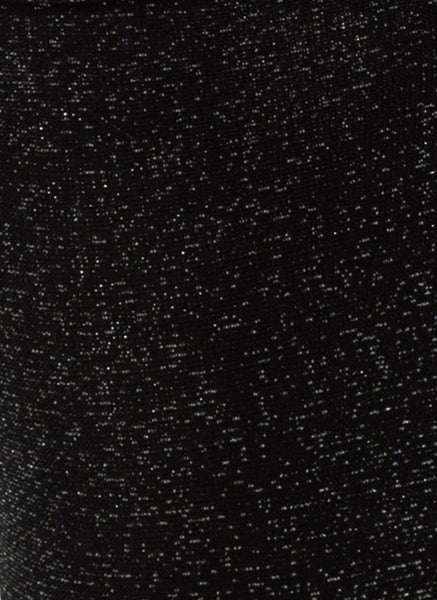 Lisa Lurex Socks Gift Box (Black/Gold Glitter + Black/Silver Glitter) - Swedish Stockings