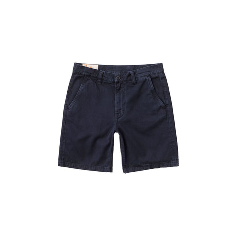 Luke Worker Shorts (Navy) - Nudie Jeans