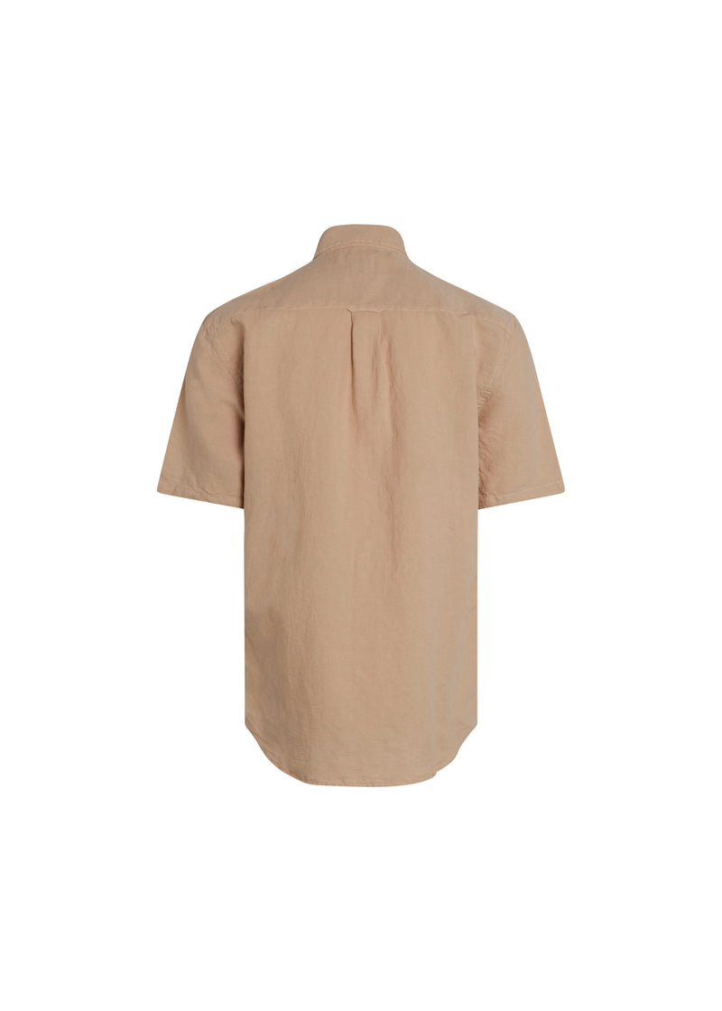 Mikkel Linen Shirt (Sand) - Klitmøller Collective