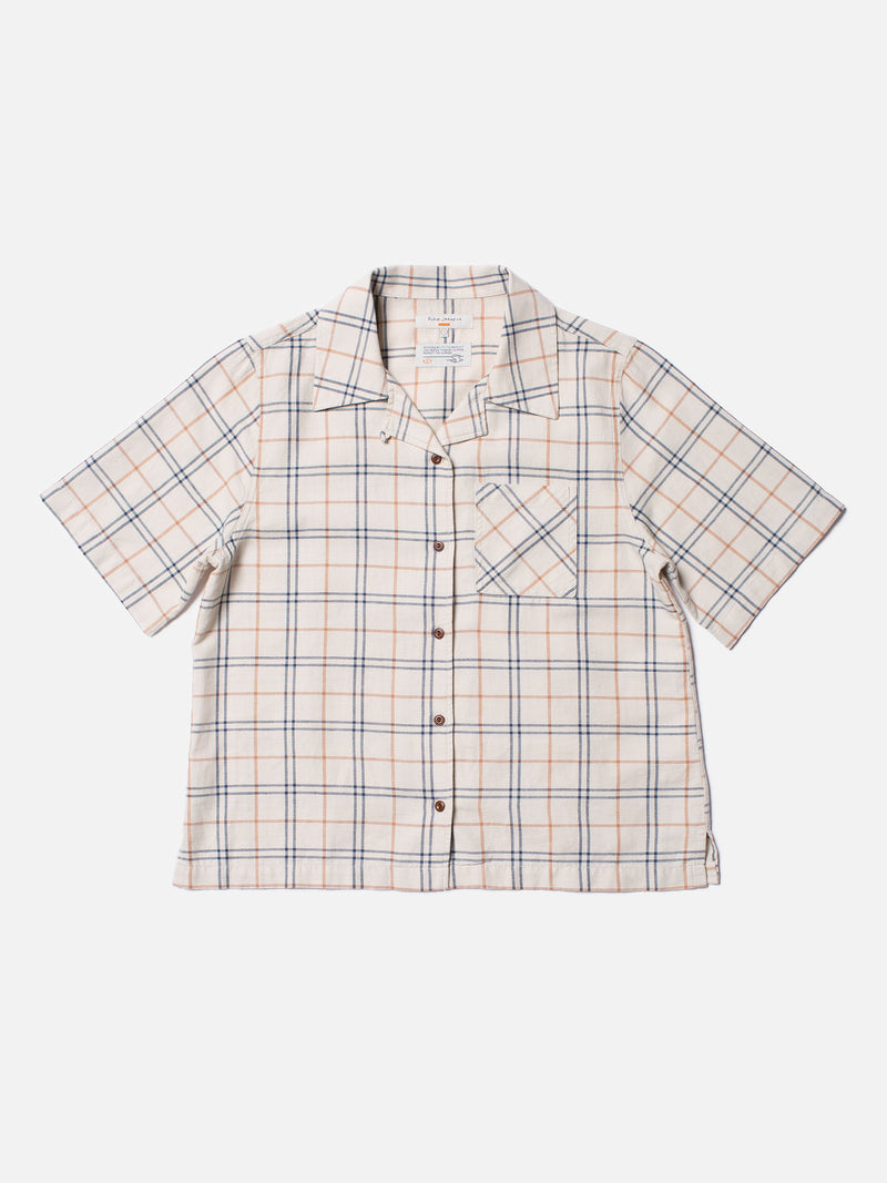 Moa Florida Shirt (Cream) - Nudie Jeans