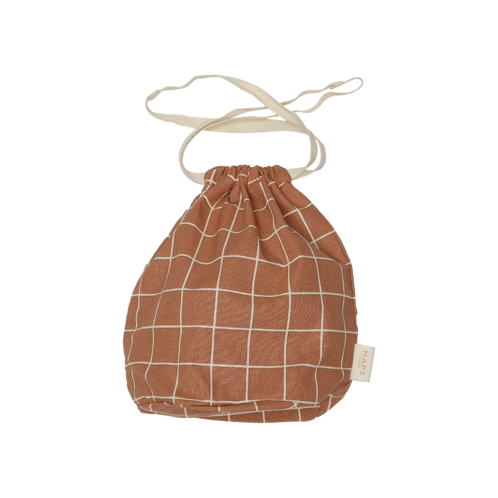 Multi Bag (Terracotta Check) - Haps Nordic