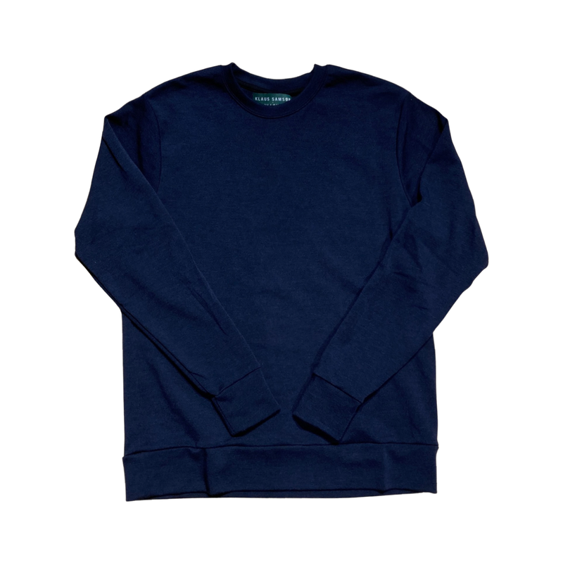 John Wool Crewneck (Navy) - Klaus Samsøe