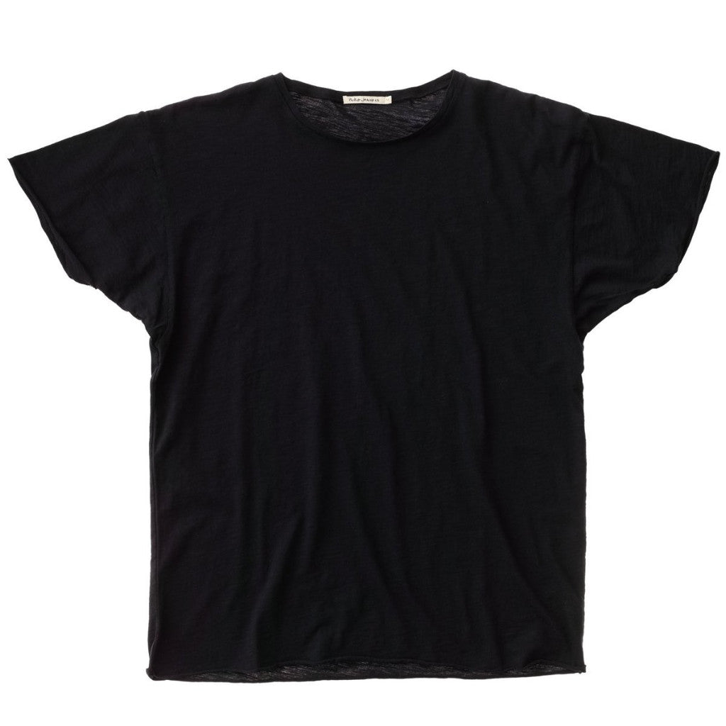 Roger Slub Black T-shirt - Nudie Jeans