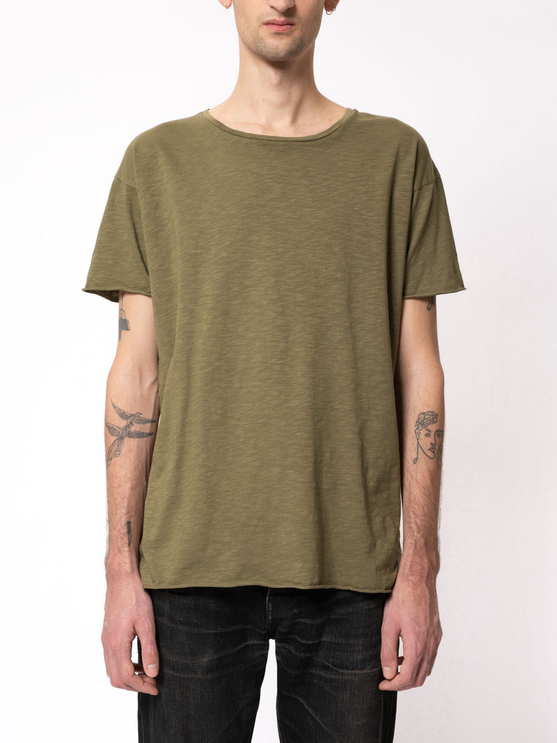 Roger Slub (Faded Green) - Nudie Jeans