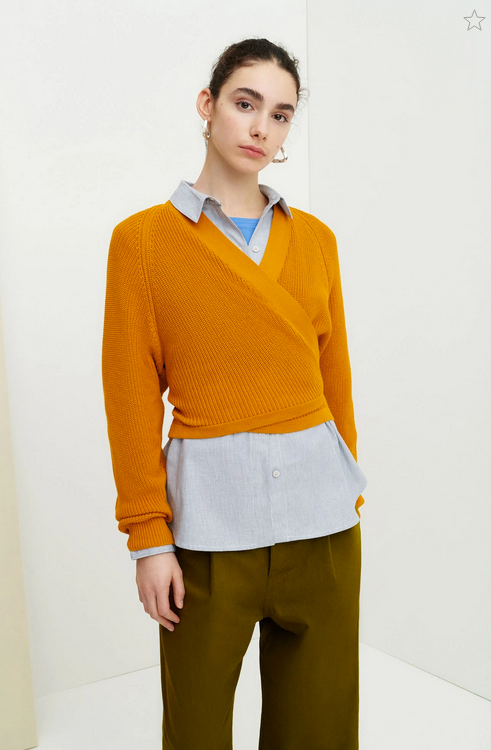 Composure Cardigan (Marigold) - Kowtow