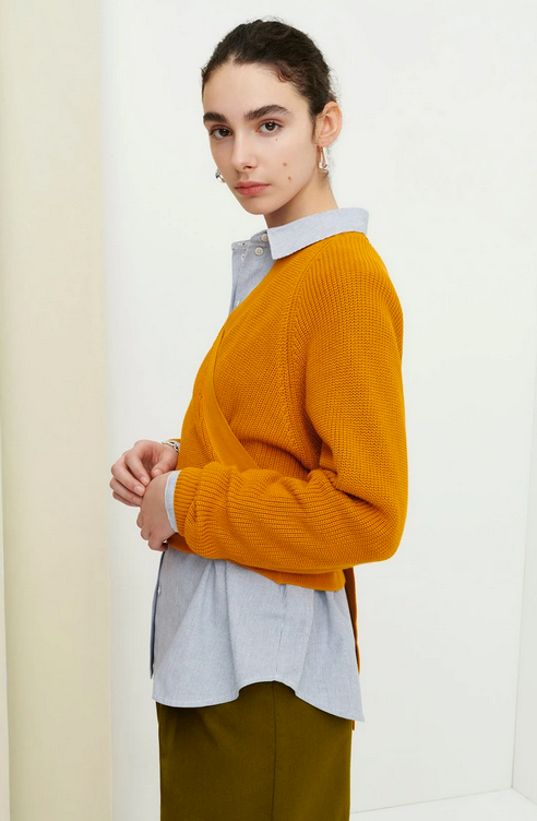 Composure Cardigan (Marigold) - Kowtow