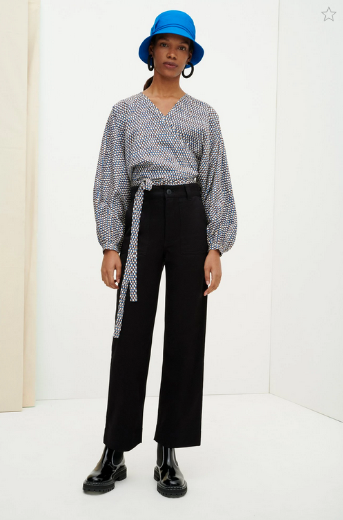 Amelia Top (Infinity Print) - Kowtow