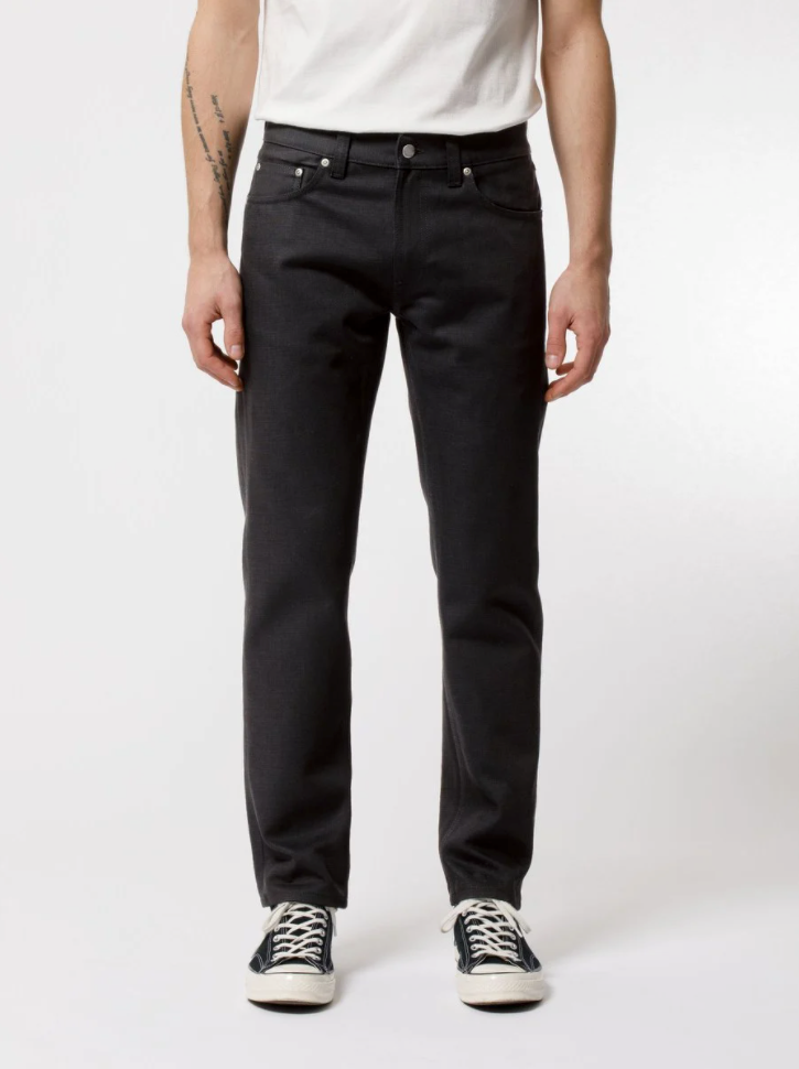 Gritty Jackson Dry Black YD - Nudie Jeans