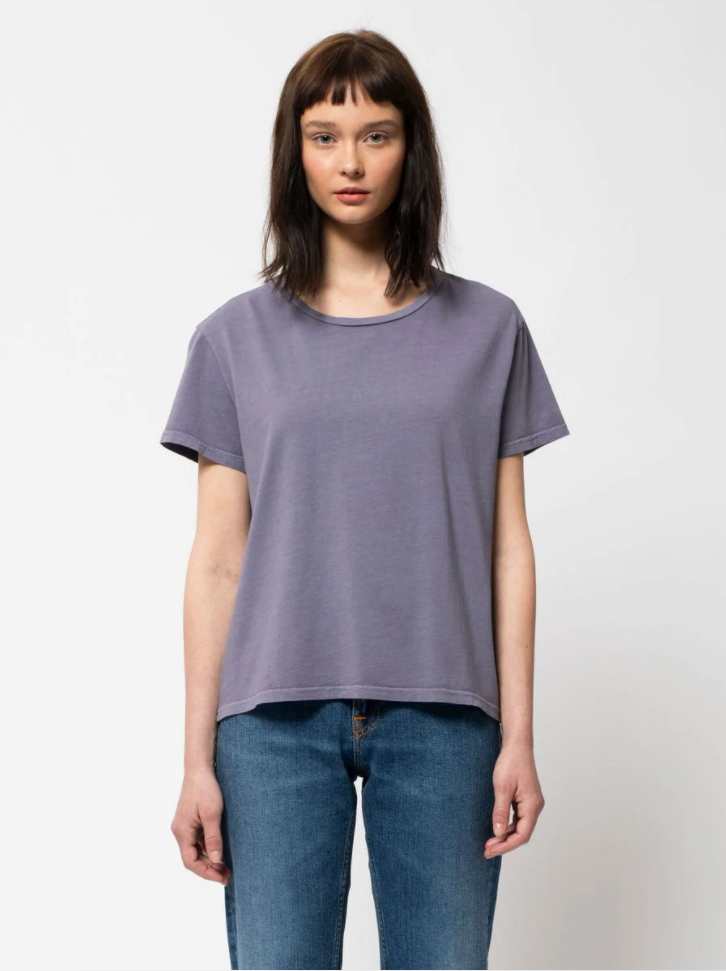 Lisa Tee (Lilac) - Nudie Jeans