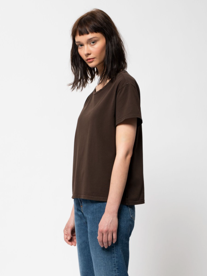 Lisa Tee (Brown) - Nudie Jeans