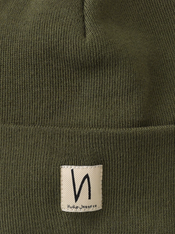 Falksson Beanie (Olive) - Nudie Jeans