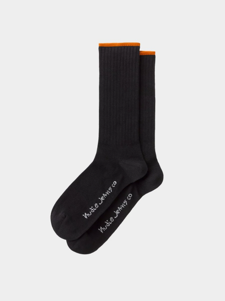 Gunnarsson Socks (Black) - Nudie Jeans