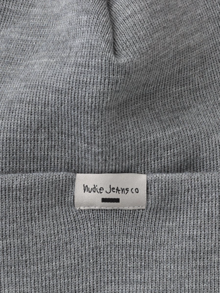 Jansson Beanie (Grey Melange) - Nudie Jeans