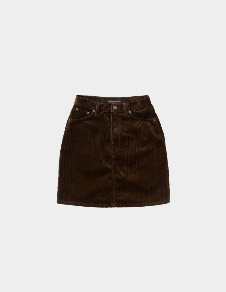 Hanna Skirt (Brown) - Nudie Jeans