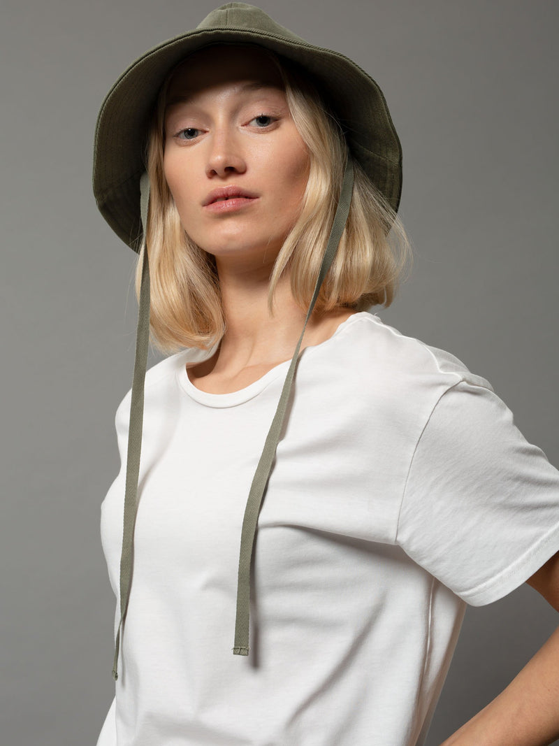 Solveig Bucket Hat (Green) - Nudie Jeans