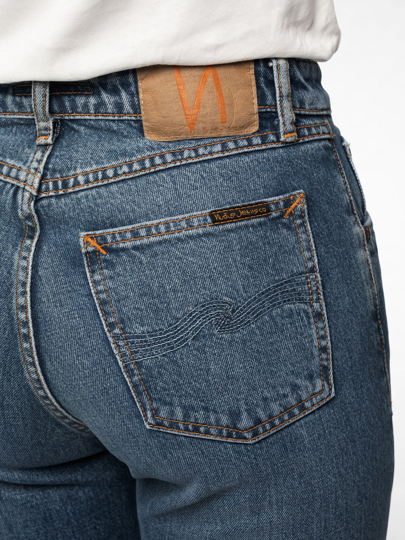 Straight Sally (Indigo Autumn) - Nudie Jeans