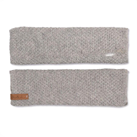 Stina Half Mittens (Silver Grey) - Dinadi