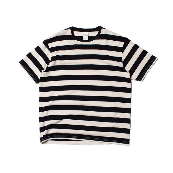 Uno Block Stripe (Off White/Black) - Nudie Jeans