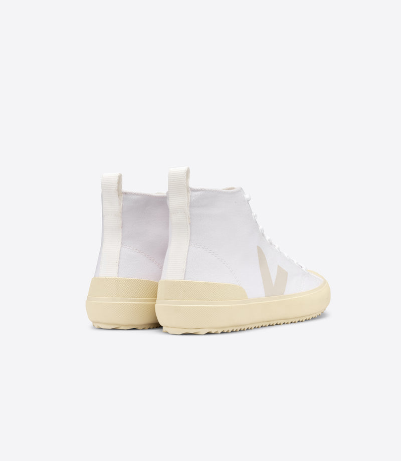 Nova High Top Canvas White Butter Sole - Veja Shoes