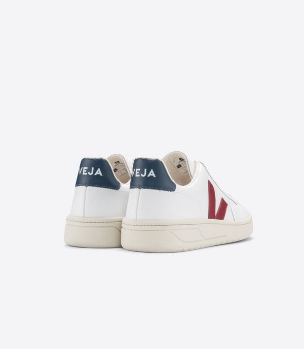 V-12 Leather Extra White Marsala Nautico - VEJA