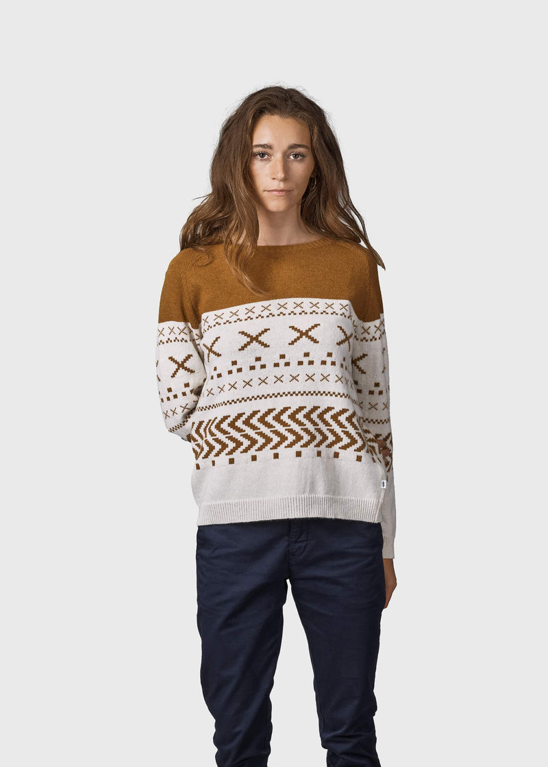 Ghita Knit (Cream/Amber) - Klitmøller Collective