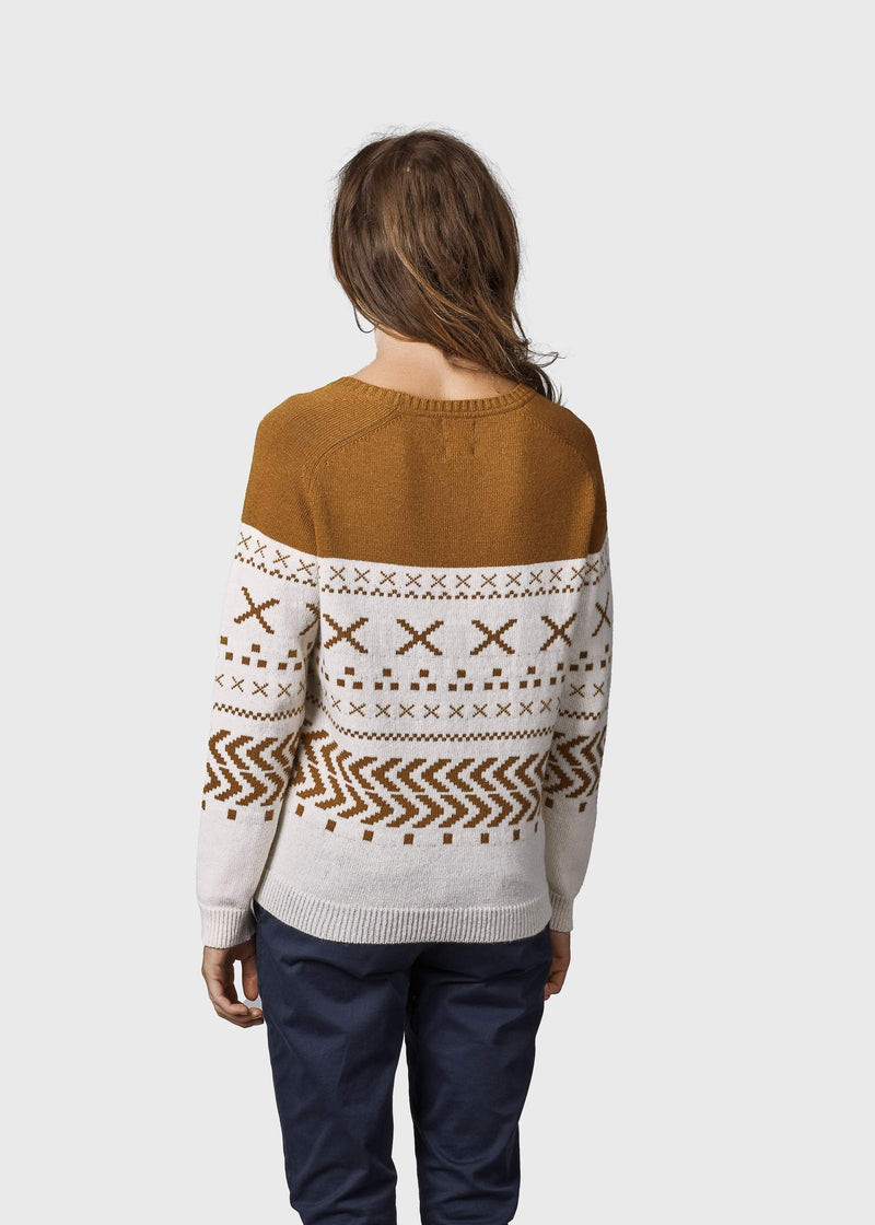 Ghita Knit (Cream/Amber) - Klitmøller Collective