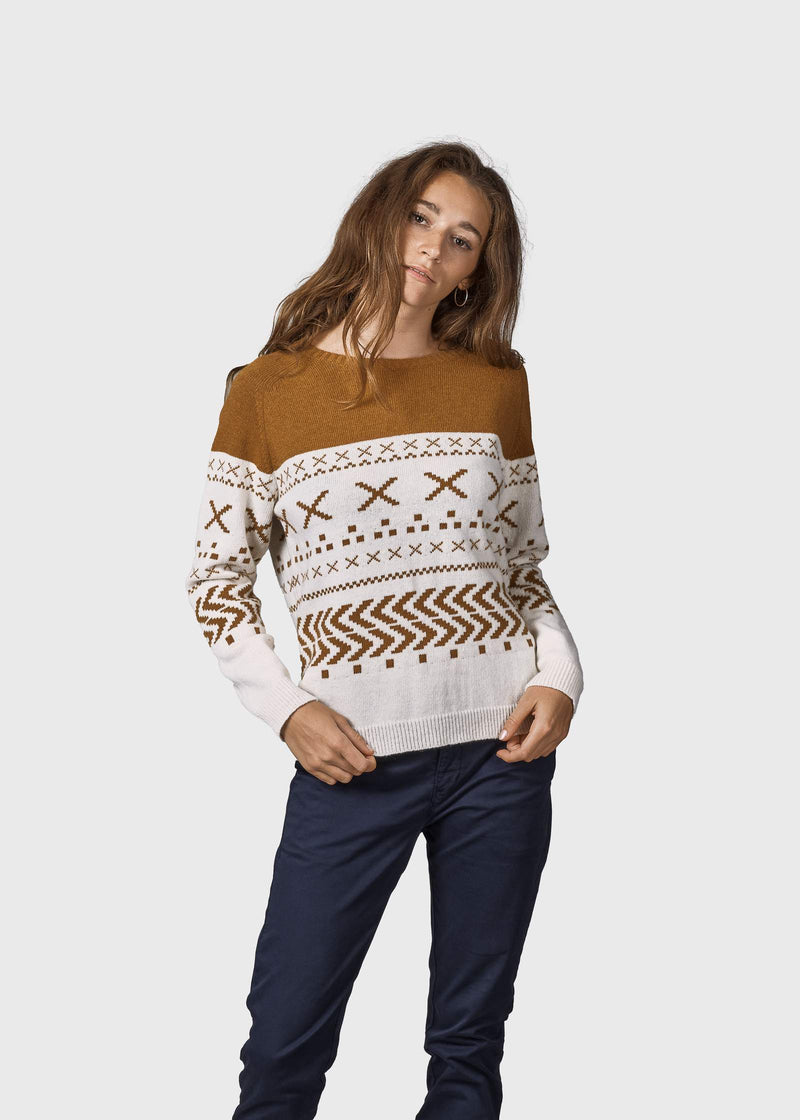 Ghita Knit (Cream/Amber) - Klitmøller Collective