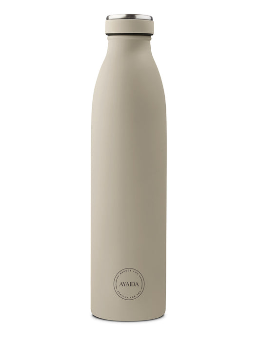 Drikkeflaske 750ml (Creme Beige) - AYA&amp;IDA