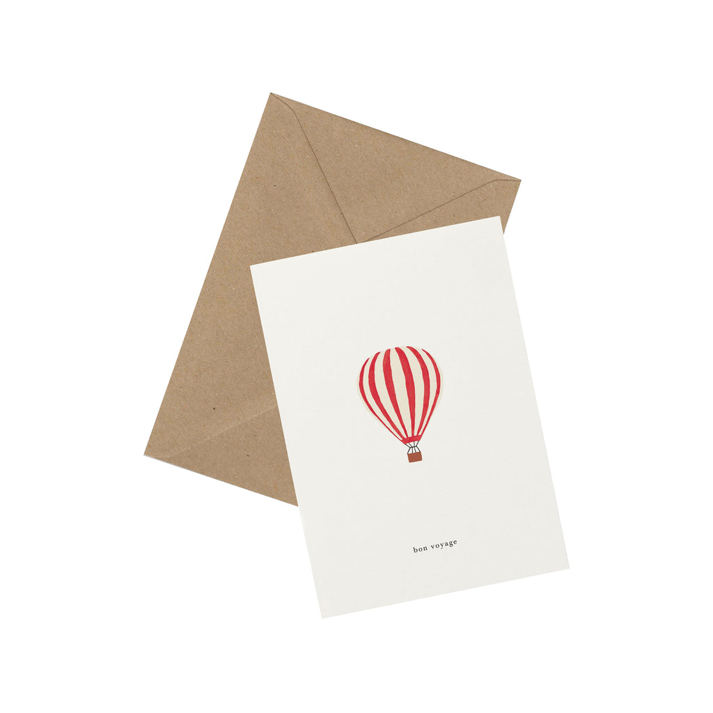 Hot Air Balloon Postcard - Kartotek