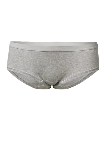 Brief Core Panties Organic Cotton (Grey Melange) - Woron