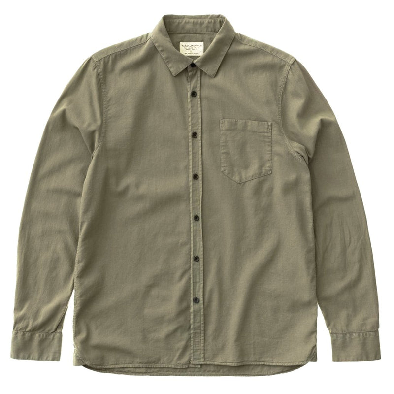 Henry Batiste Garment Dye (Desert Green) - Nudie Jeans