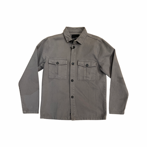 Overshirt Heavy Cotton (Stone) - PULLOVER AAA