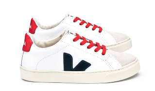 ESPLAR  JUNIOR SMALL LACE EXTRA WHITE NAUTICO - VEJA Shoes