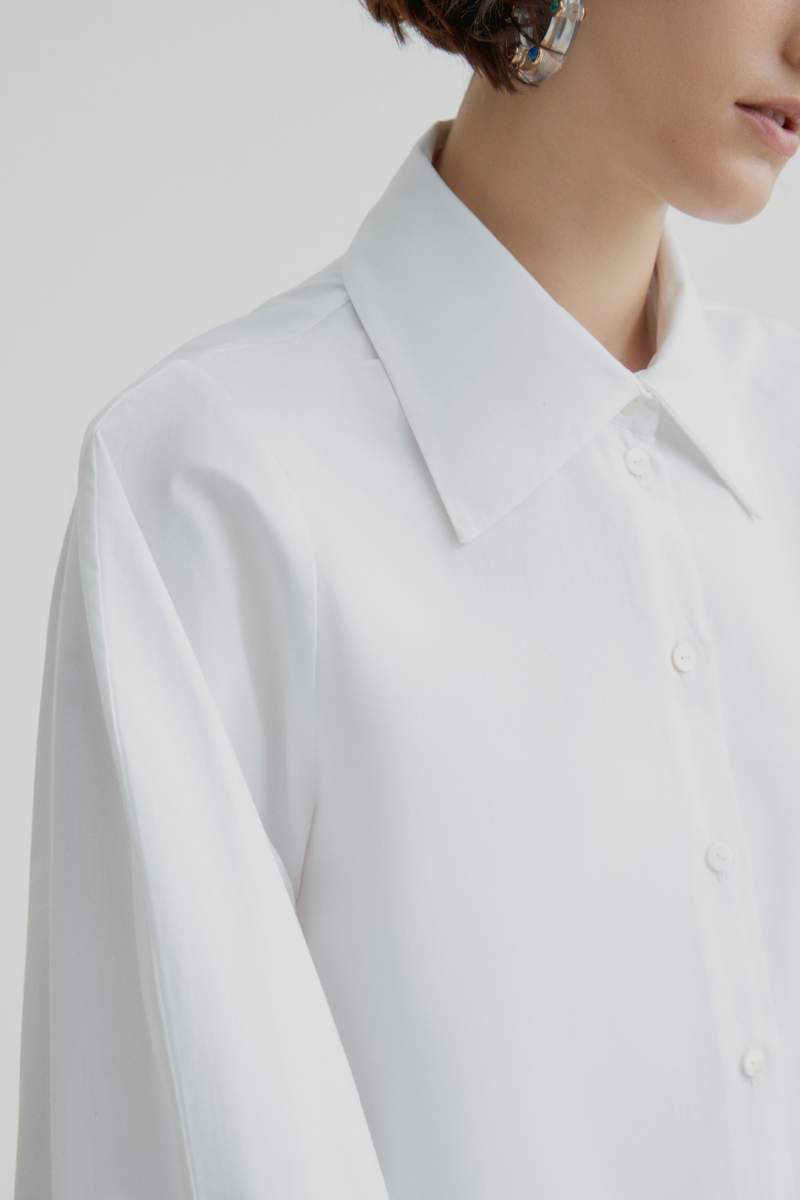 Lens Shirt (White) - Kowtow