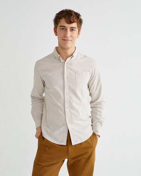 Hemp Apis Shirt (Natural) - Thinking MU