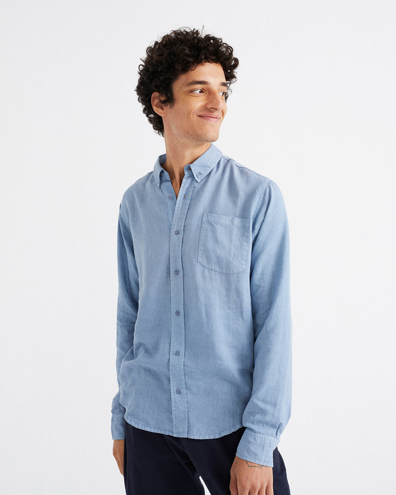 Hemp Ant Shirt (Navy) - Thinking MU