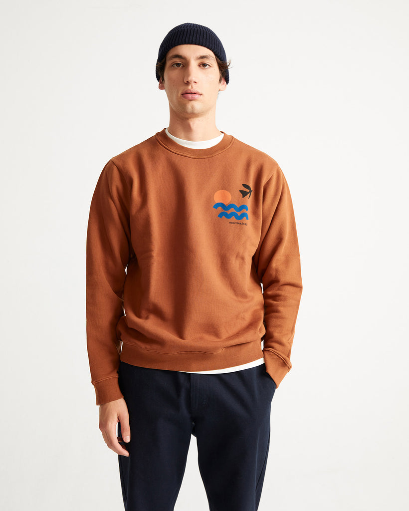 Med Sweatshirt (Orange) - Thinking MU