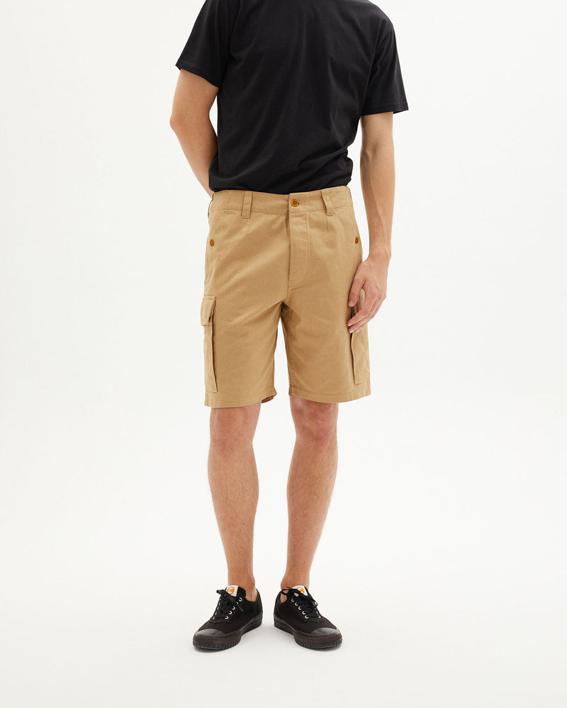 Diego Cargo Shorts (Camel) - Thinking MU